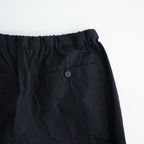綿ウェザークロス カーゴパンツ #BLACK [HR-P003-051]