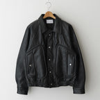 SHRINK BOMBER JACKET #BLACK SHRINK [26440701]