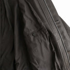 TEXTURED LAMB LEATHER BLOUSON #BLACK [A26AB01BL]