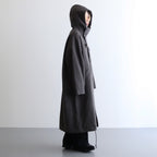 メルトンダッフルロングCT #GRAY [D224-C545]