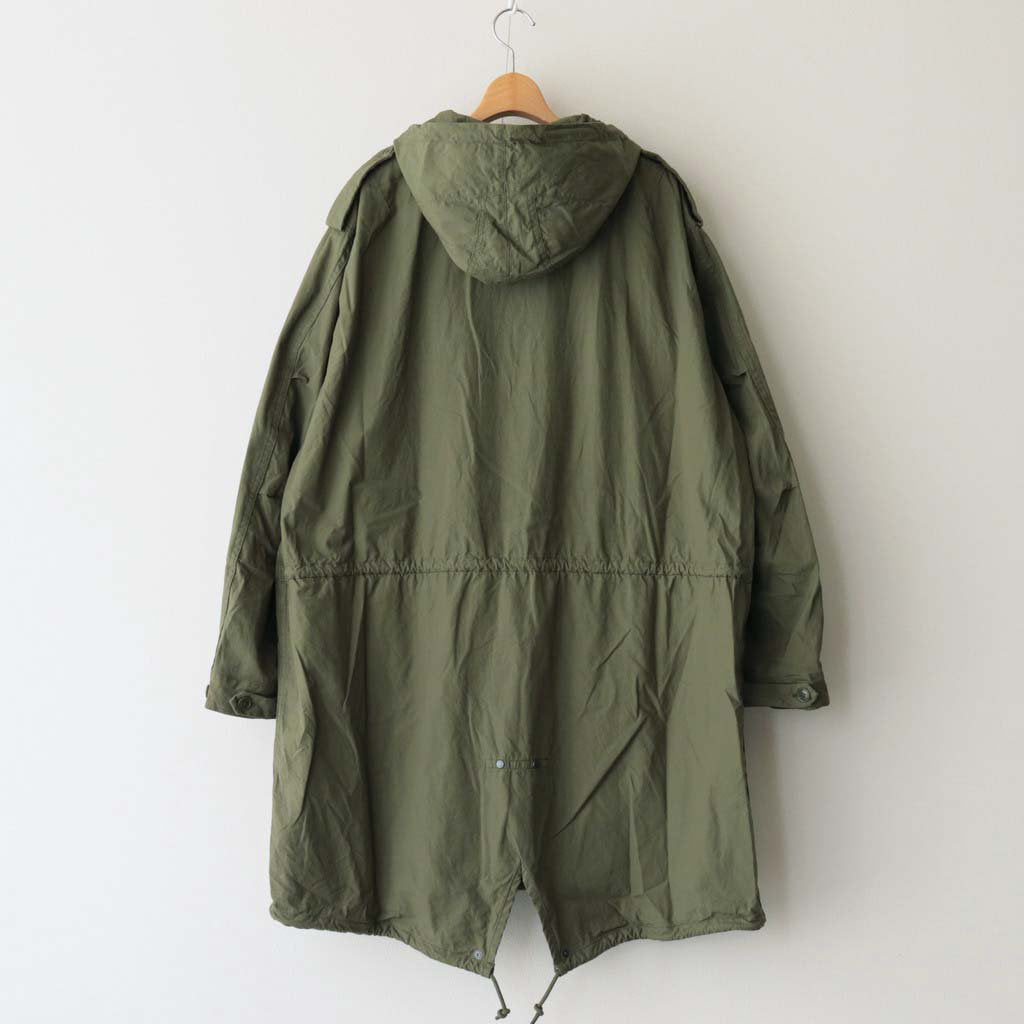 ジャケット・アウター YAECA LIKE WEAR 17SS M-51 Parka #Olv/38 M-51 FIRLD PARKA #OLIVE POPLIN [23502] _ YAECA | ヤエカ