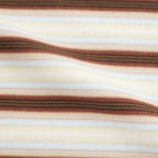 GRADIENT STRIPE JERSEY TEE #FADE BROWN STRIPE [A26ST02GJ]