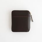 二つ折りZIP財布 - TRIPLE STITCH #Brown [8Z-S210-051]