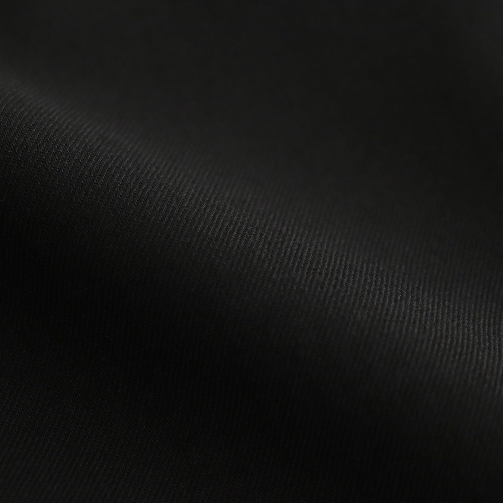 よそいきシンプル2タックワイドPT #BLACK [D125-P153]