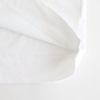 FOB6T - 微強撚綿天竺 6分袖カットソー #00 White [SN_FR0902T6]