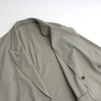 WOOL TROPICAL DOUBLE BREASTED JACKET #GRAYISH KAHKI [YK25SS0897J]