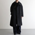 ヴィンテージNYパデッドダッフルロングCT #BLACK [D224-C445]