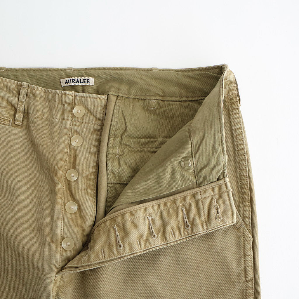 パンツ PRODUCT DYED FINX CHINO NARROW PANTS PRODUCT DYED FINX CHINO NARROW PANTS #BEIGE [A25AP02CP