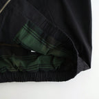 POWDER COTTON SWING TOP BLOUSON #BLACK [FSC254-30061]