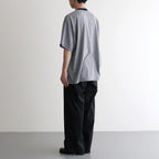MICRO BORDER S/S TEE #WHITE×NAVY [FSC261-70167]