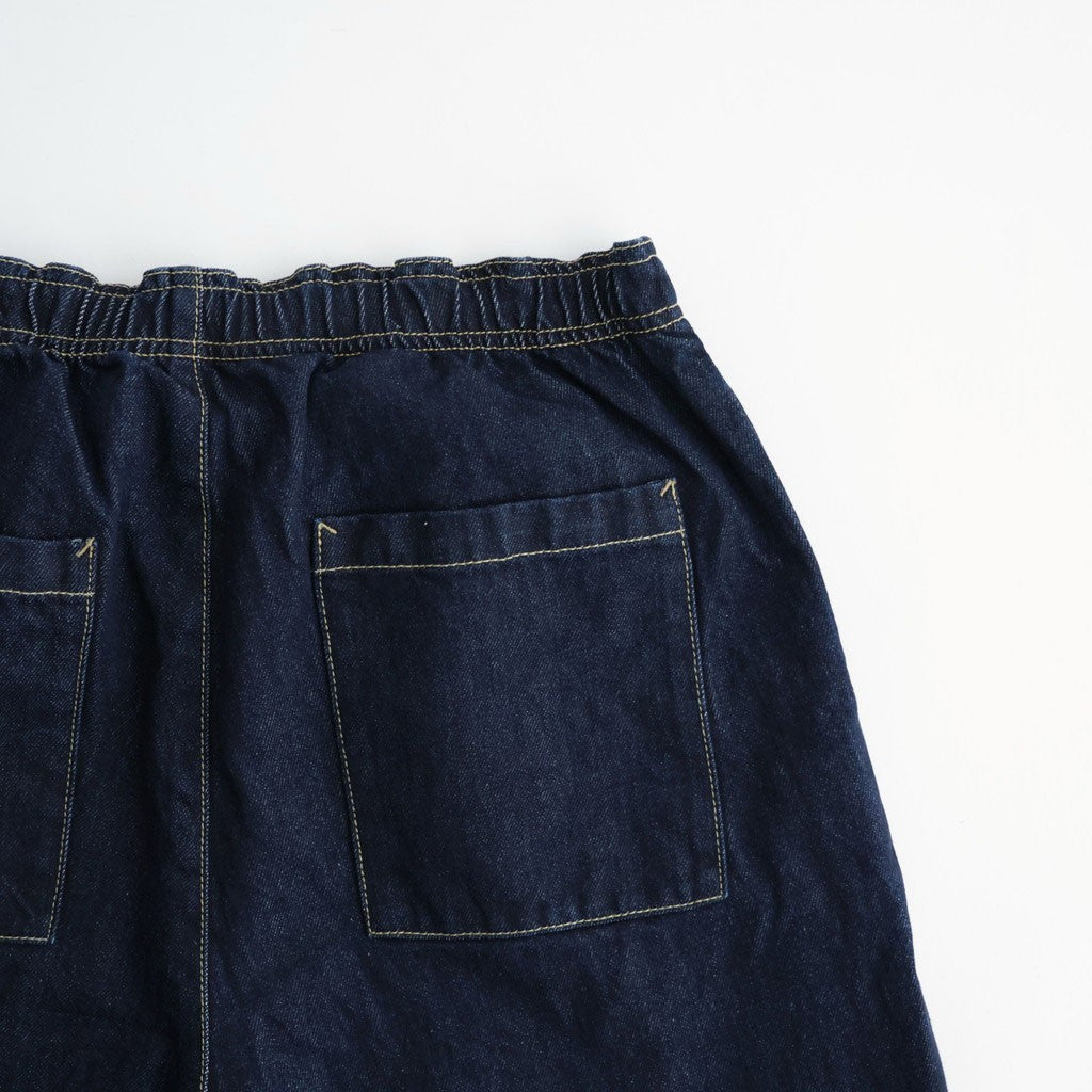 CORPORATE DENIM EASY PANTS #ONE WASH [FSC263-40153OB]