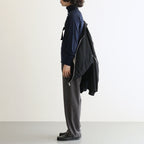 Fulled Wool Twill Flight Jacket #BLACK [GU263-30411]