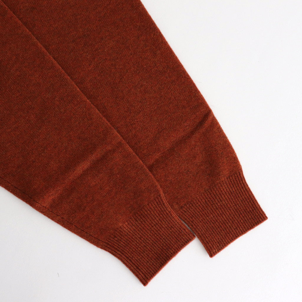 M-G Knit Polo #Brick [2403-012]