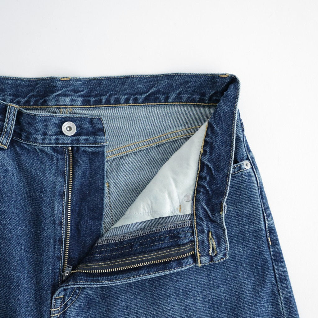 CORPORATE DENIM FIVE POCKET PANTS #DARK WASH [FSC263-40156FB]