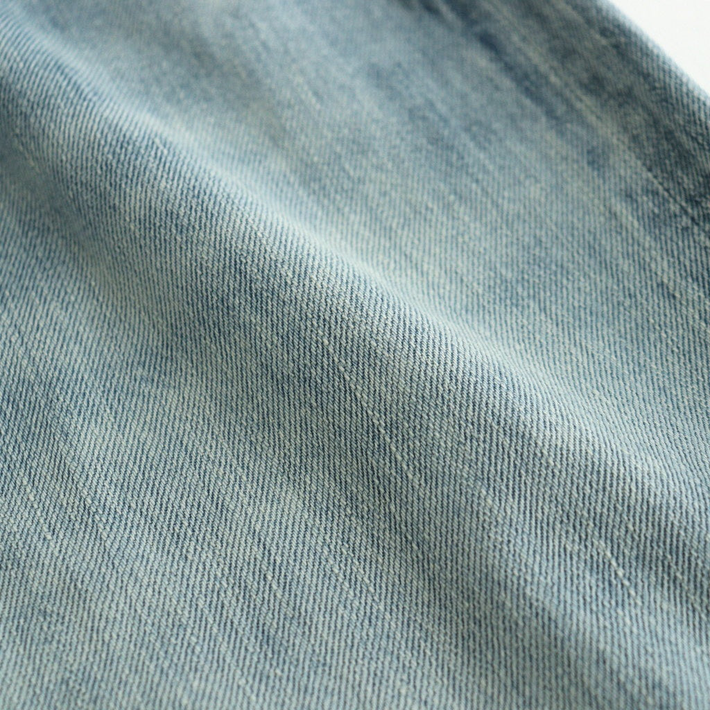 FADED SELVEDGE LIGHT DENIM PANTS #LIGHT INDIGO [A26SP02DE]