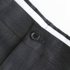 Melange Herringbone Pleated Wide Shorts #GRAY [GM261-40333]