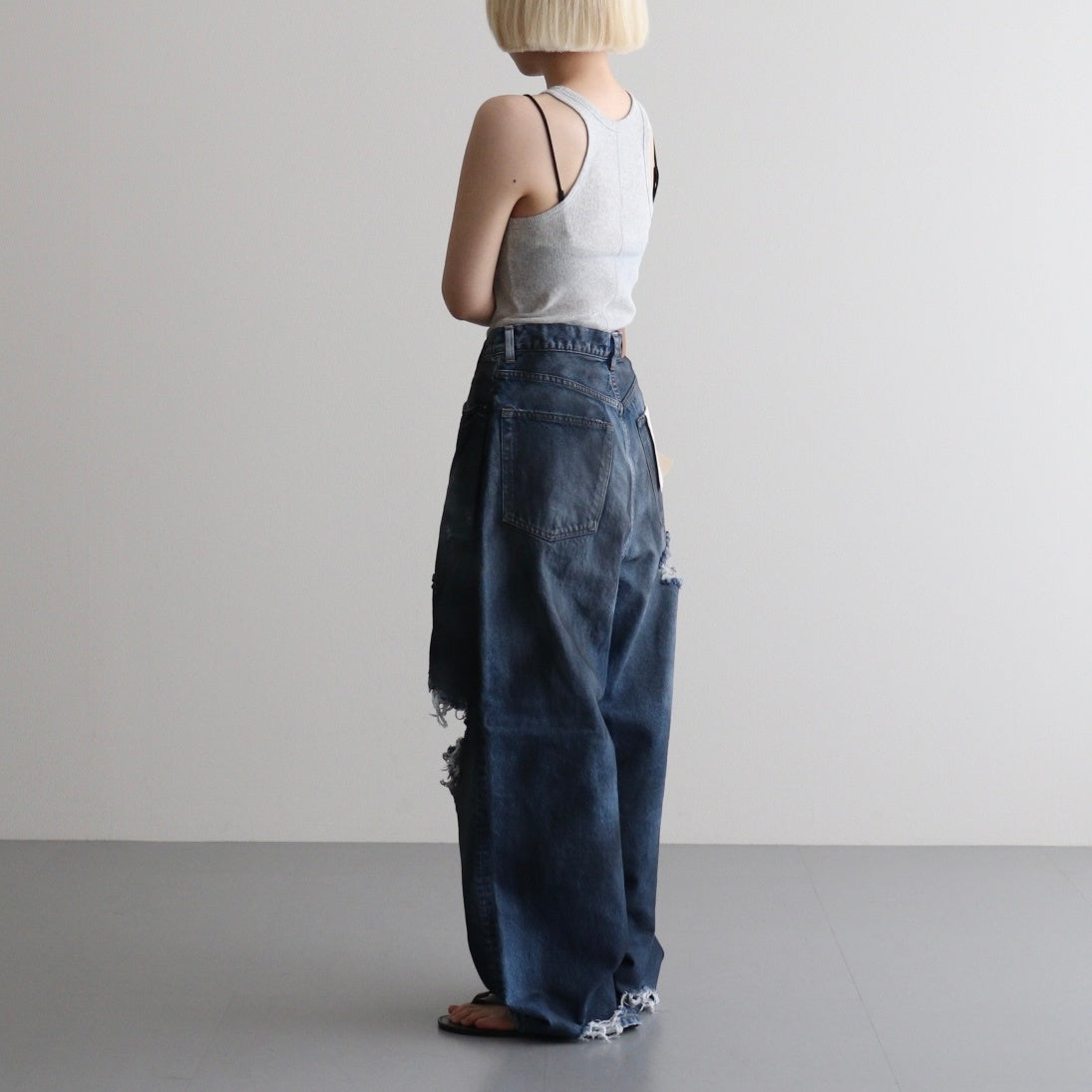 女性モデル(マツオ):156cm　着用サイズ:30