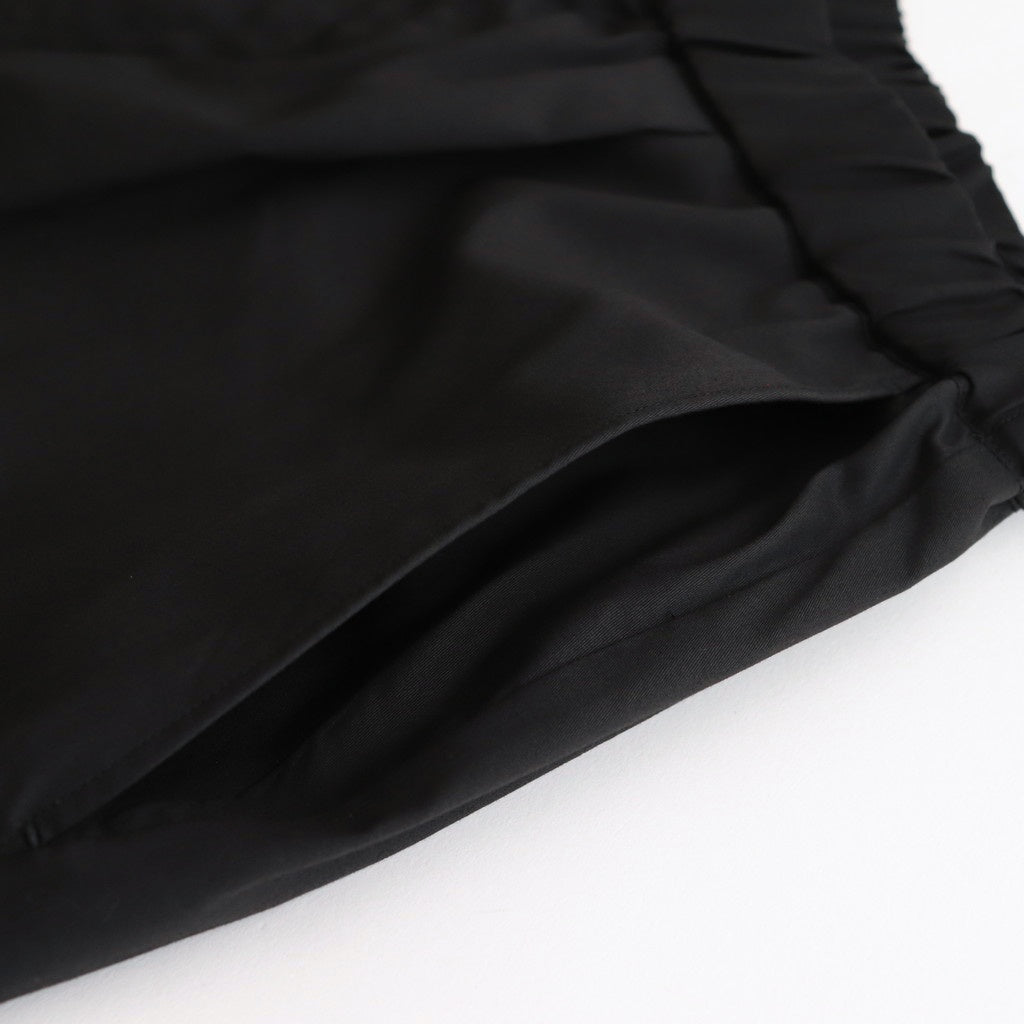 Solotex Twill Wide Chef Shorts #BLACK [GM251-40328B]