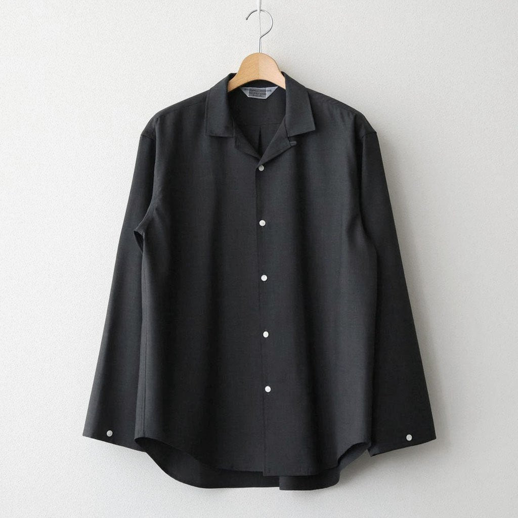 Wool Lounge Shirt #Dark Gray [OFH010SH21]
