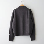 Scape Polo Wool Cardigan #Mole [AOEFKN011]