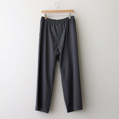 Fine Wool Tropical Easy Wide Pants #GRAY [GM243-40042]