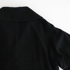Supima Moleskin Coat #BLACK [GM253-10274B]