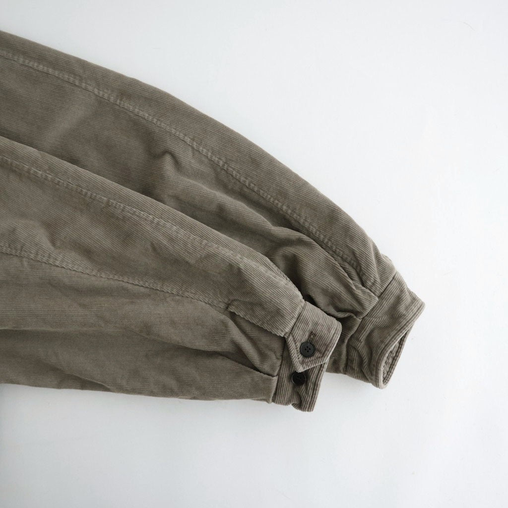 VINTAGE CORDUROY ZIP JACKET #TAUPE [ST.1581]