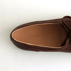 SOFT LEATHER DECK SHOES #BROWN [A25SS03QD-M]