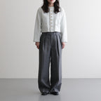 女性モデル(ニシ):158cm　着用サイズ：0