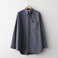 Oxford L/S Oversized B.D Shirt #GRAY [GM261-50021B]