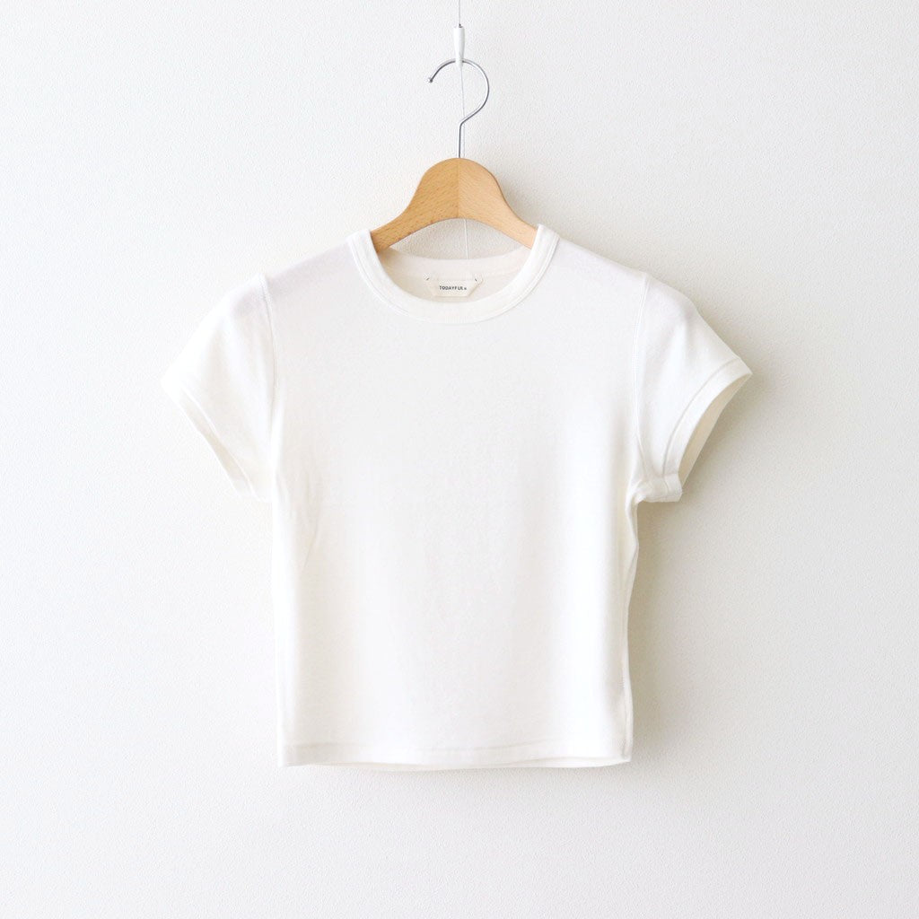 Compact Smooth T-shirts #ECRU [12510620]