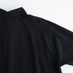 ヨークスリーブシャツ-P #BLACK [D225-T810-P]