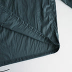 LEATHER LIKE POLYESTER SNOW PARKA #DUSTY GREEN [YK24SS0636C]