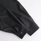 Extra Fine Wool L/S Oversized Regular Collar Shirt #GRAY [GM251-50092B]