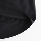 FHFSSH - コットン・ ポリコア タイプライター 半袖シャツ #95 Black [SN_FR0405SH]