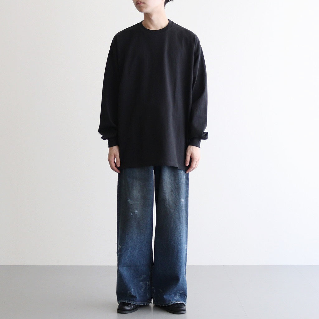 BAGGY DENIM JEANS #INDIGO [ST.1237]