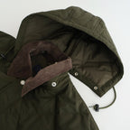 ナイロンタッサーキルトコート #KHAKI [HP-J026-051]