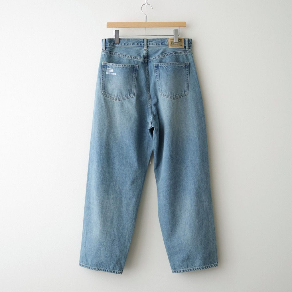 CORPORATE DENIM FIVE POCKET PANTS #LIGHT WASH [FSC263-40156FB]