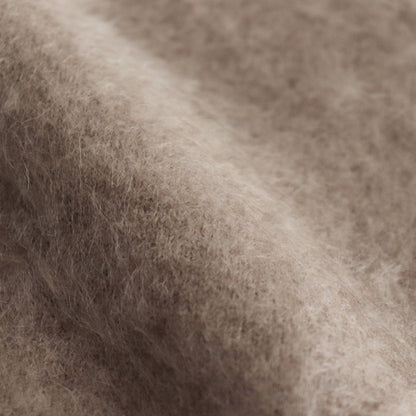 ROYAL CASHMERE FUR CREWNECK CARDIGAN #TOP BEIGE [KRAGCW0902]