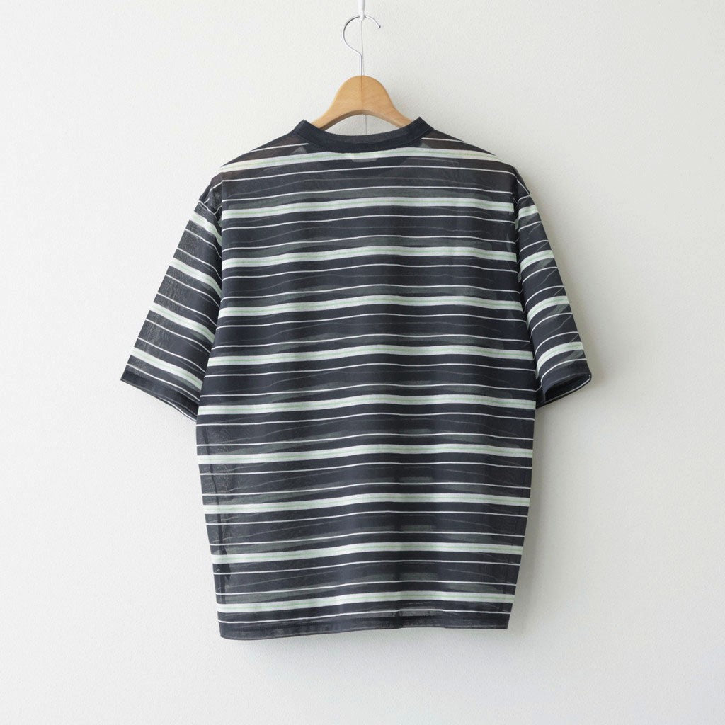 Sheer Border T-shirt #IDG [12610629]