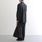 3WAY LARGE TOTE （OIL SUEDE） #DARK CHOCO [L-1]