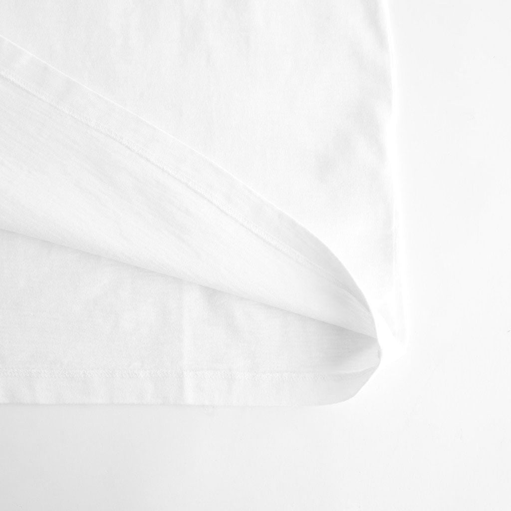 ムラ糸Tシャツ Slub Yarn T-Shirt #WHITE [31061007]