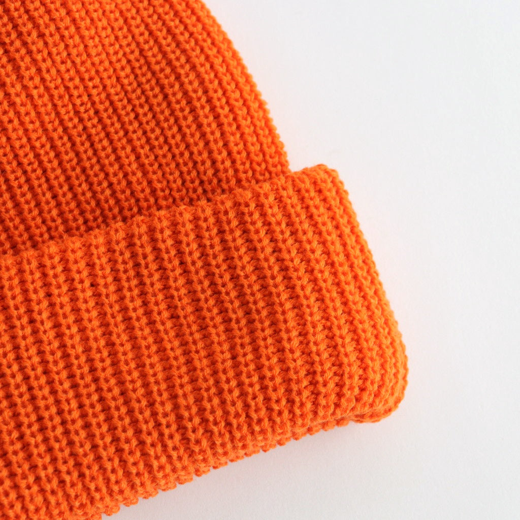 COZY CHUNKY BEANIE #ORANGE [R5075-AW25]