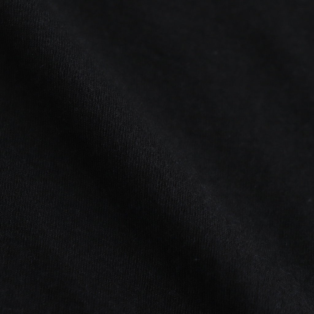 SUPER HIGH GAUGE SHEER RIB L/S TEE #BLACK [A00T01HF]