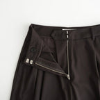 Lightweight Tuck Trousers #D/BRN [12610723]