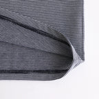 MICRO BORDER S/S TEE #WHITE×NAVY [FSC251-70115]