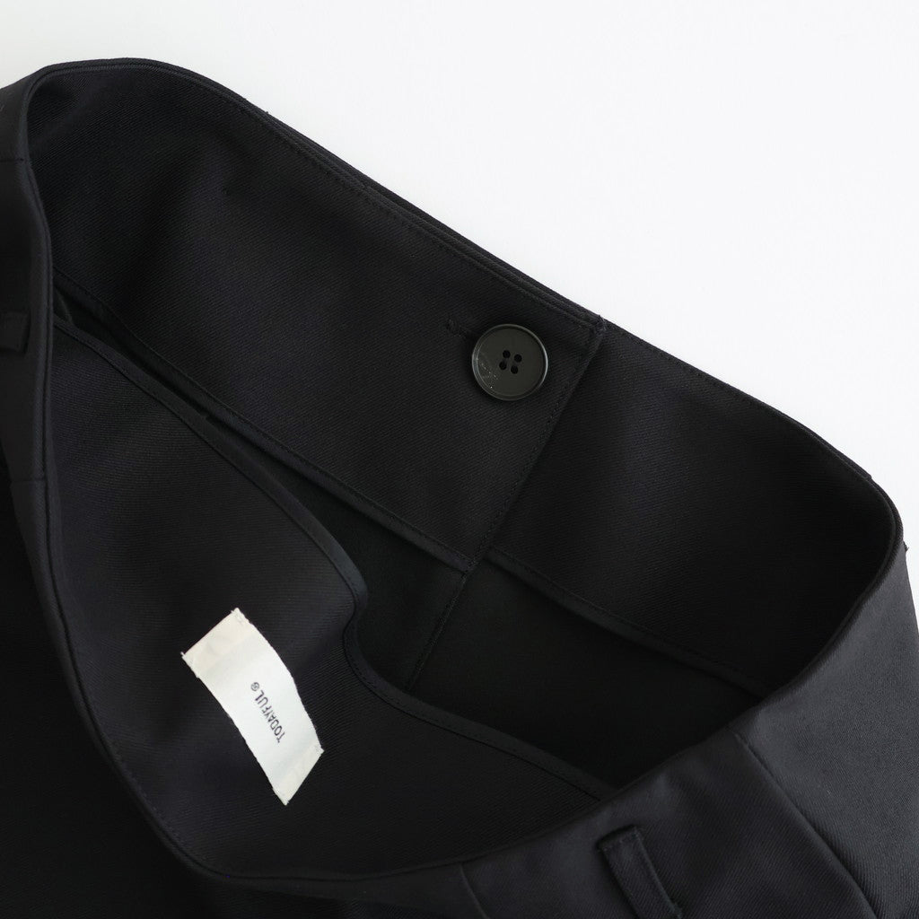 Twill Wrap Skirt #BLK [12520802]