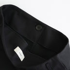 Twill Wrap Skirt #BLK [12520802]