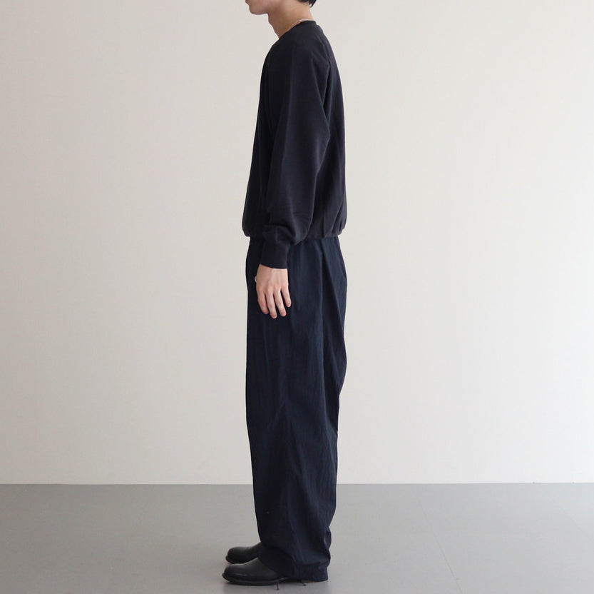 HAND DYED NYLON OVER PANTS #NAVY [PRAGCW0204]