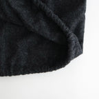 縮絨ウールワイドフーディー #CHARCOAL GRAY [D225-T391]